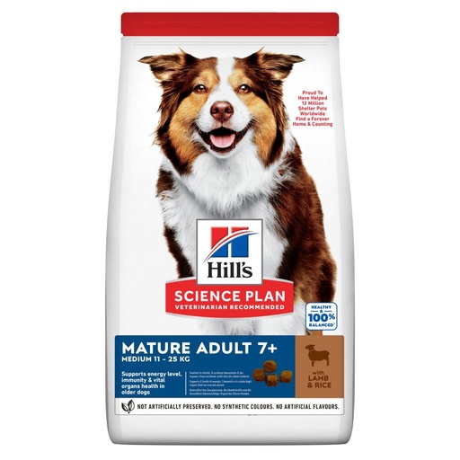 [BR_130258] Hill's Senior Lamb en Rice 12kg