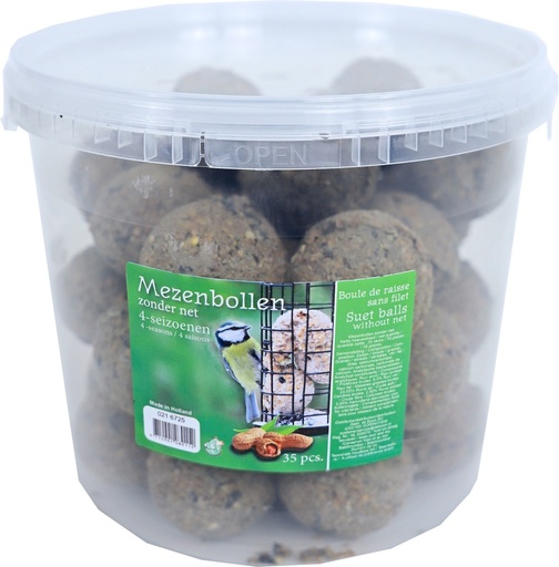 [13356] # Outdoorbox met 30 BLOTE bollen