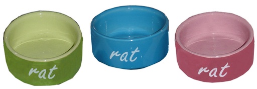 [BR_132720] Ratten Eetbak Steen Grijs 10 cm