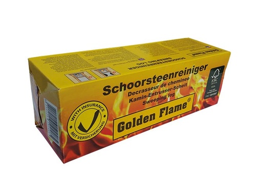[BR_135877] Golden Flame Schoorsteenveger met certifcaat