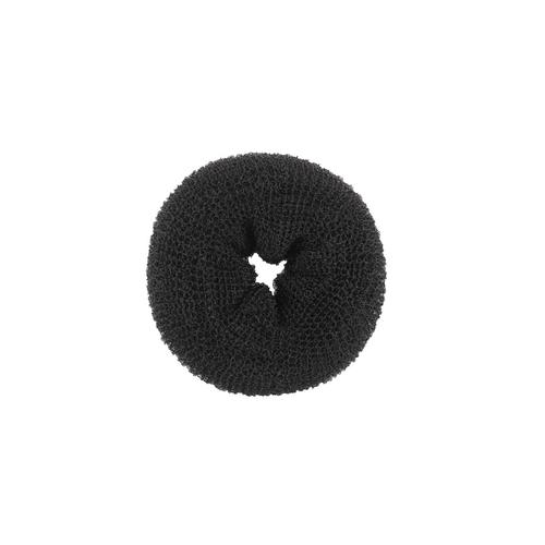 [BR_136618] Haarrol (Haar-Donut) ZWART