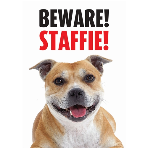 [BR_137323] Waakbord Staffie