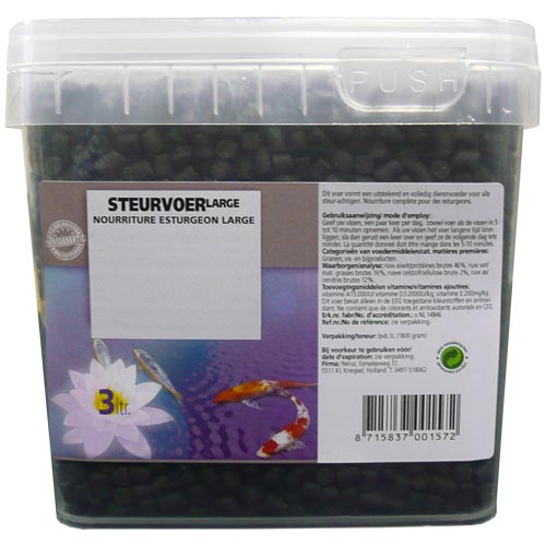 [PSV256              ] Steurvoer 2,5 liter 6 mm