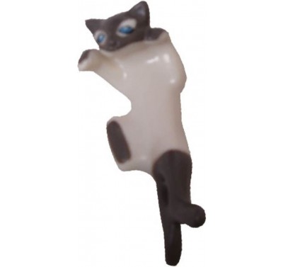 [BR_139188] PLASTIC HANGKAT GEKLEURD 12.5 CM