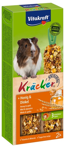 [25163] Vitakraft CAVIA HONINGKRACKER 2 IN 1