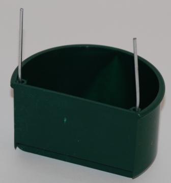 [BR_139785] KOLIBRI-BAK GROEN MET HAAK groot