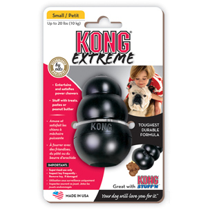 [020 7602] Kong Zwart Extreme Small