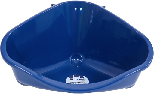 [020 3782] PL. Knaagdiertoilet + Haak D.Blauw medium