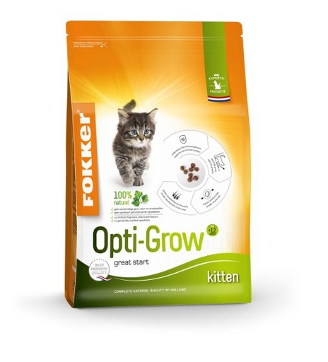 [4002] # Fokker Cat Kitten Opti-Grow 2,5kg