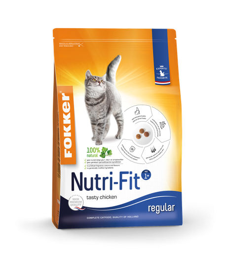 [4102] # Fokker Cat Nutri-Fit 2,5kg