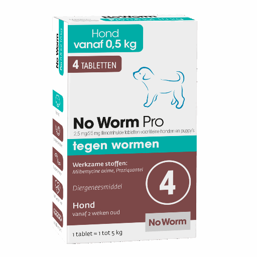 [BR_146068] Exil No Worm pup/kl.  Pro 4 tabl.