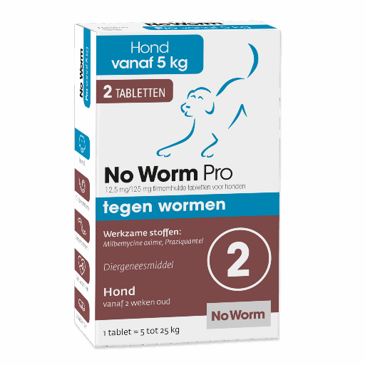 [BR_146069] Exil No Worm Pro Hond M tabl. 50kg  2tab