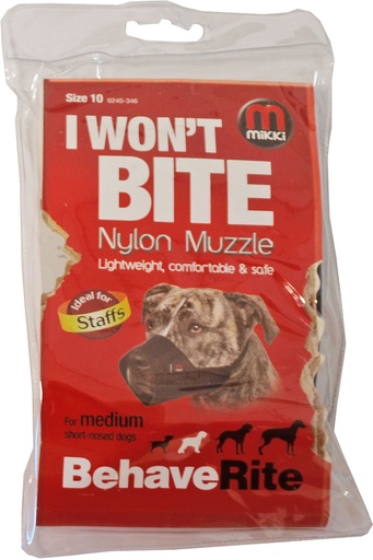 [020 9569] Mikki Muzzle Muilband Nr 10