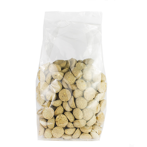 [03-070] Lam/rijst drops 400 gr./zakje (staand)