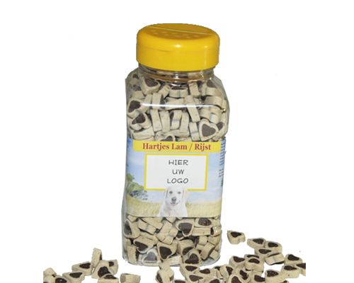 [07-015] Hartjes lam/rijst 500 gram/pot