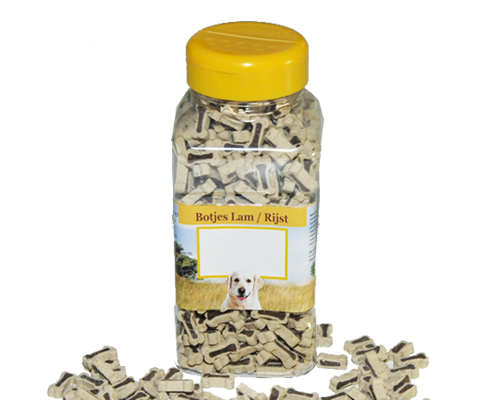 [07-065] Botjes lam/rijst 500 gram/pot