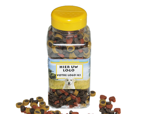 [07-121              ] Hondenfeest 500 gram/pot