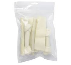[04-031] Rawhide mix 8 stuks buffelhuid