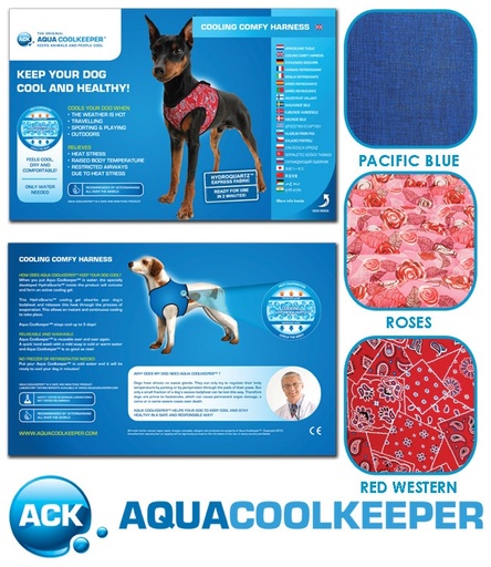 [BR_149671] Aqua coolkeeper Comfy Harnas XXS Gr