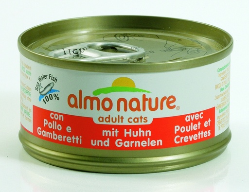 [9082] Almo Nature 70gr Kip en Garnaal