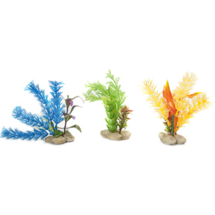 [BR_149806] Aqua Plant Plastic Terra Cotta