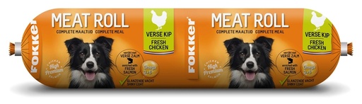 [BR_152953] Fokker Vleesworst Kip & Zalm 800gr
