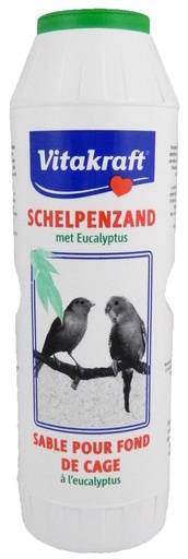 [001 8553] Vitakraft schelpenzand eucalyptus,  koker à 2 kg