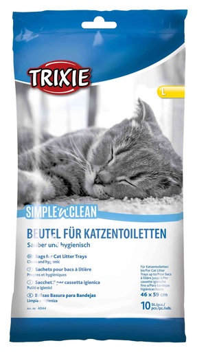 [4044] Simple'n'Clean kattenbakzakken, L, 10 st.