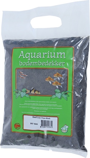[007 1649] ! Aquarium zand - black 4 kg