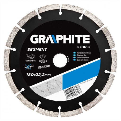 [BR_155101] Diamantschijf 180x22,2x8,0x2,5mm, Segment