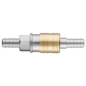 [BR_155106] Universele snelkoppeling 10mm Slang Aansluiting en Insteek Nippel, 0-16 Bar, CE