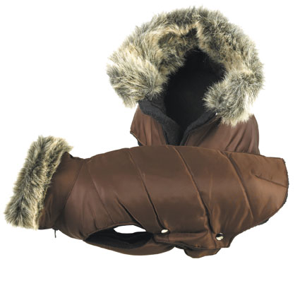 [BR_155555] HONDENJAS CLASSIC+KRAAG BRUIN 40 CM