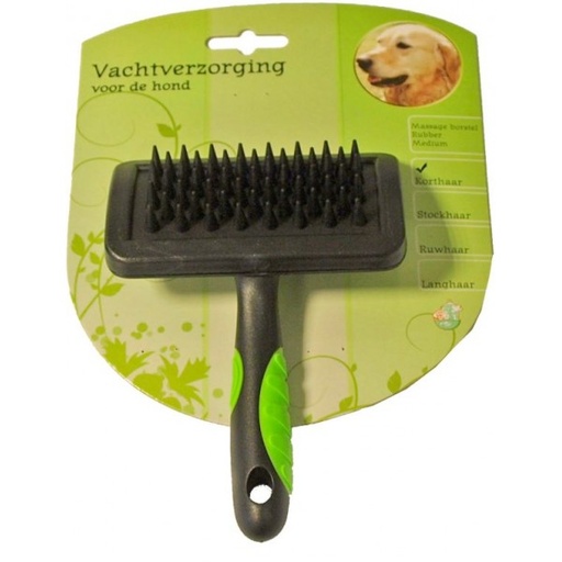 [BR_156190] Hond.Borstel Rubber Massage Medium