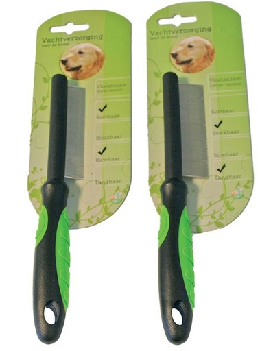 [022 4044] Vlooienkam Hond Korte Tanden