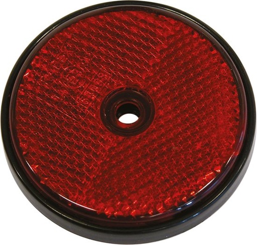 [BR_156729] Reflectoren Rond 60 mm. Rood 2 st.