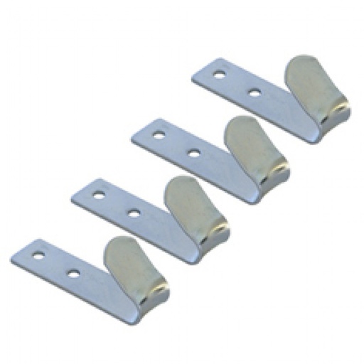 [BR_156756] Opschroefhaak Metaal, 72 mm, 4 st.