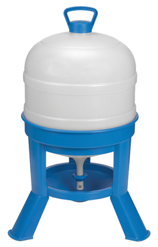 [BR_157548] Drinktoren blauw 30ltr  70cm hoog