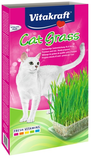 [24031] Vitakraft Cat gras 120gr water erbij en klaar