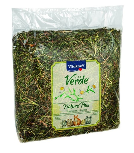 [13071] Vitakraft VitaVerde hooi kamille knaagdier en konijn, 500 gr