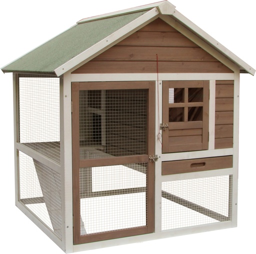 [BR_162435] # KONIJNENHOK FLAPPY URBAN 105x103x110CM