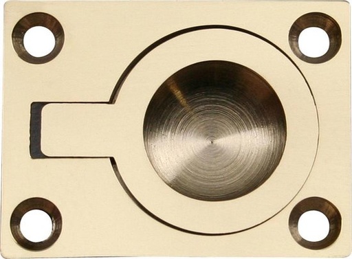 [BR_169428] Luikring 60x47mm messing gepolijst