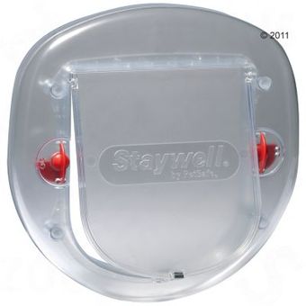 [BR_169840] # Staywell Big Cat  kattenluik wit