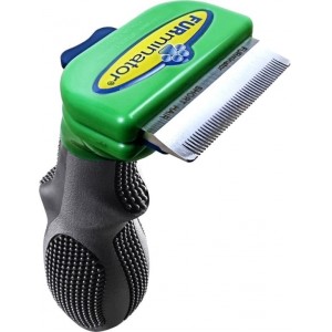[BR_170541] # Furminator toy dog lang haar groen