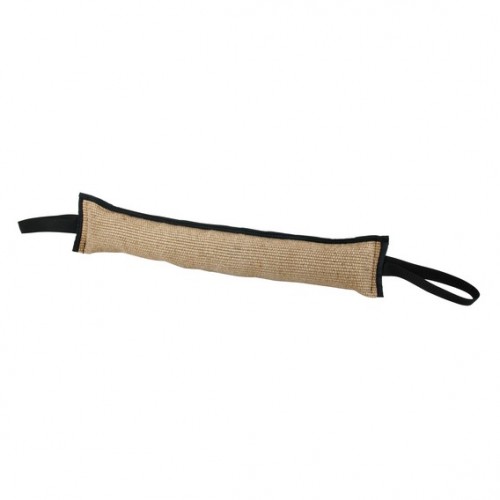[BR_170788] Dogtoy Bijtrol Jute Dubbelhandvat