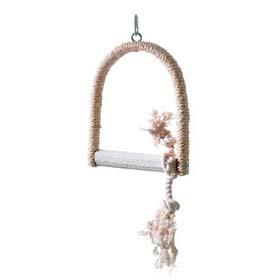 [BR_171093] Papegaaien schommel cementstang 25x38x5 cm