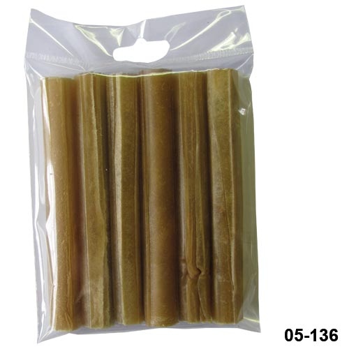 [05-136] Buffelhuid staaf 5/15mm 5-6 stuks