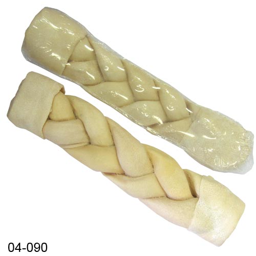 [10252] Rawhide Vlecht 45cm