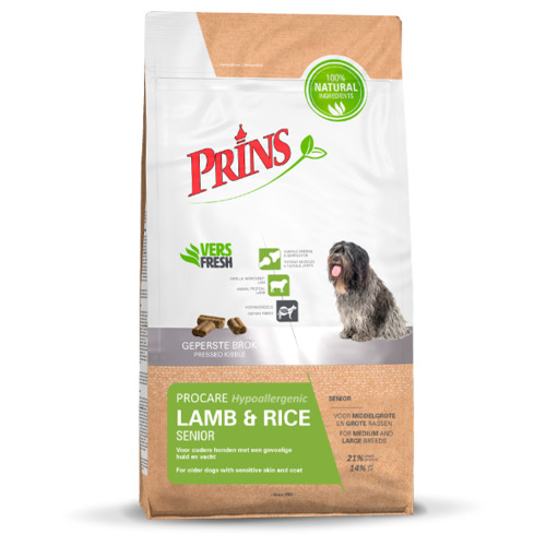 [20805] Prins ProCare Lam & Rijst Senior 15 kg