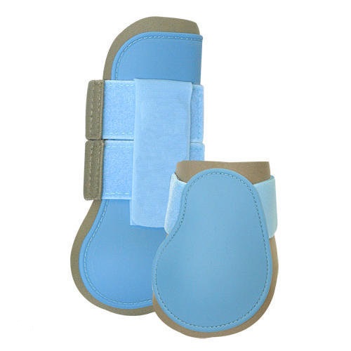 [BR_171381] Strijklap L.Blauw/Beige Full