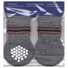 [BR_171436] Hondensokken, anti-slip, S–M, 2 st.